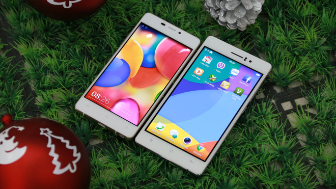 2 smartphone mỏng nhất ở Việt Nam đọ dáng